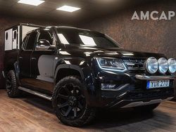 Svart Begagnad 2019 VW Amarok Aventura Pickup | 579 500 kr
