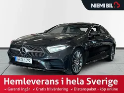 Grå Begagnad 2018 Mercedes CLS400 AMG line Sportkupé | 489 900 kr