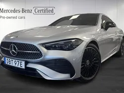 Silver Begagnad 2024 Mercedes CLE300 AMG Sportkupé | 619 000 kr (Superpris)