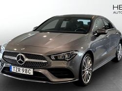 Svart Begagnad 2023 Mercedes CLA250e AMG line Sedan | 369 900 kr (Marknadspris)