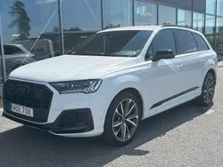 Vit Begagnad 2021 Audi Q7 S-Line SUV | 539 000 kr (Bra pris)