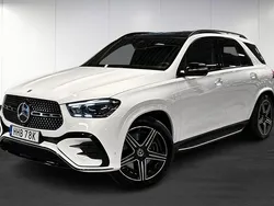 Vit (white) Begagnad 2024 Mercedes GLE350 AMG line SUV | 929 000 kr