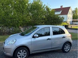 Silver Begagnad 2012 Nissan Micra Halvkombi | 47 500 kr (Marknadspris)