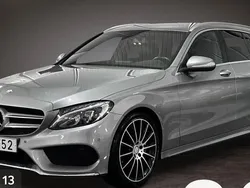 Silver Begagnad 2015 Mercedes C220 AMG line Kombi | 138 000 kr (Bra pris)