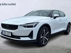 Vit Begagnad 2022 Polestar 2 Plus Sedan | 319 900 kr (Bra pris)