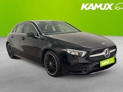 Svart Begagnad 2021 Mercedes A200 AMG Halvkombi | 269 800 kr (Marknadspris)