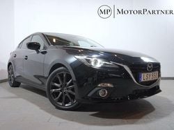 Svart Begagnad 2014 Mazda 3 Inclusive Halvkombi | 99 900 kr (Marknadspris)