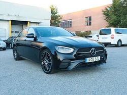 Svart Begagnad 2021 Mercedes E220 AMG Sedan | 369 700 kr (Dyr)