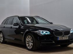 Svart Begagnad 2013 BMW 520 Kombi | 118 900 kr (Marknadspris)
