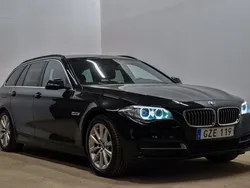 Svart Begagnad 2013 BMW 520 Kombi | 118 900 kr (Marknadspris)