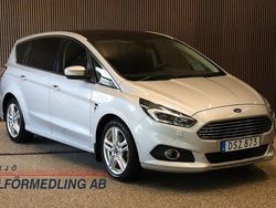 Grå Begagnad 2015 Ford S-MAX Business Edition Minibuss | 129 000 kr (Marknadspris)