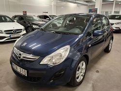 Blå Begagnad 2012 Opel Corsa Enjoy Halvkombi | 75 999 kr (Lite dyr)