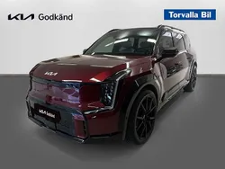 Röd Begagnad 2024 Kia EV9 GT-Line SUV | 809 900 kr (Marknadspris)