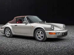 Ljusgrå Begagnad 1990 Porsche 911 Carrera Cabriolet Cab | 895 000 kr