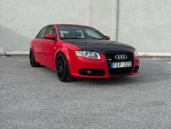 Röd Begagnad 2007 Audi A4 S-Line Sedan | 95 000 kr (Dyr)