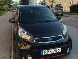 Svart Begagnad 2017 Kia Picanto Halvkombi | 75 000 kr (Marknadspris)