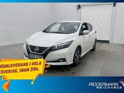Vit Begagnad 2021 Nissan Leaf 360º Halvkombi | 169 700 kr (Marknadspris)