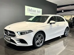 Vit Begagnad 2021 Mercedes A250 AMG Halvkombi | 309 000 kr (Marknadspris)