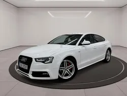 Vit Begagnad 2015 Audi A5 Sportback S-Line Halvkombi | 169 900 kr (Lite dyr)