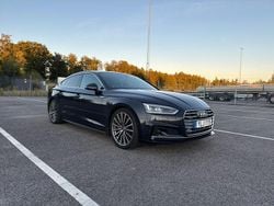 Månskensblå metallic Begagnad 2018 Audi A5 Sportback Halvkombi | 329 000 kr (Dyr)