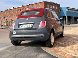 Grå Begagnad 2013 Fiat 500C Lounge Cab | 72 500 kr (Marknadspris)