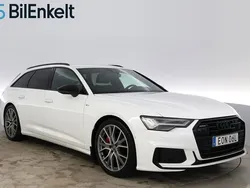 Vit Begagnad 2021 Audi A6 S-Line Kombi | 419 900 kr (Bra pris)