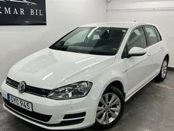 Vit Begagnad 2016 VW Golf VII Halvkombi | 99 900 kr (Bra pris)