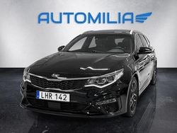 Svart Begagnad 2018 Kia Optima GT-Line Kombi | 169 900 kr (Marknadspris)