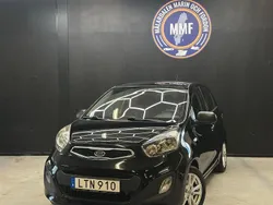 Svart Begagnad 2012 Kia Picanto Halvkombi | 69 800 kr (Marknadspris)