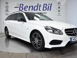 Vit Begagnad 2016 Mercedes E220 AMG Kombi | 249 499 kr (Marknadspris)