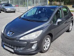 Mörkgrå (grå) Begagnad 2010 Peugeot 308 Halvkombi | 29 900 kr (Marknadspris)