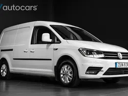 Vit Begagnad 2020 VW Caddy Maxi SE Minibuss | 298 750 kr (Lite dyr)