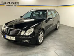 Svart Begagnad 2007 Mercedes E200 Avantgarde Kombi | 69 500 kr (Marknadspris)
