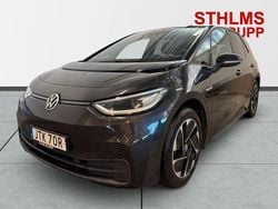 Mörkgrå (grå metallic) Begagnad 2021 VW ID.3 Pro Performance Halvkombi | 228 500 kr (Marknadspris)