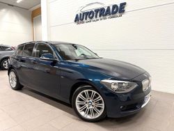 Blå Begagnad 2012 BMW 118 Urban Line Halvkombi | 79 900 kr (Marknadspris)