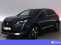 Blå Begagnad 2021 Peugeot 3008 GT SUV | 294 900 kr (Marknadspris)
