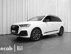 Glaciärvit metallic Begagnad 2019 Audi Q7 S-Line SUV | 539 500 kr (Dyr)