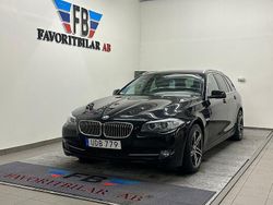 Svart Begagnad 2010 BMW 520 Kombi | 84 000 kr (Marknadspris)