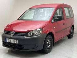 Röd Begagnad 2013 VW Caddy Minibuss | 59 000 kr (Superpris)