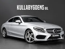 Silver (iridiumsilver metallic) Begagnad 2016 Mercedes C220 AMG Sportkupé | 259 000 kr (Marknadspris)