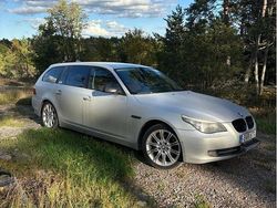 Silver Begagnad 2008 BMW 525 Kombi | 50 000 kr (Bra pris)