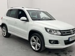 Vit Begagnad 2015 VW Tiguan Sportline SUV | 130 000 kr (Marknadspris)