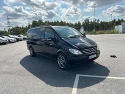 Svart Begagnad 2009 Mercedes Viano Minibuss | 165 000 kr (Superpris)