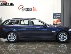 Blå Begagnad 2010 BMW 520 Kombi | 89 900 kr (Marknadspris)
