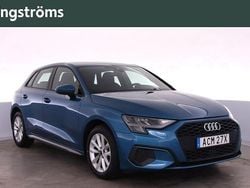 Atollblå metallic Begagnad 2023 Audi A3 Proline Sedan | 239 000 kr (Marknadspris)