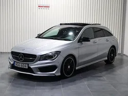 Silver Begagnad 2015 Mercedes CLA220 Shooting Brake AMG Kombi | 189 000 kr (Marknadspris)
