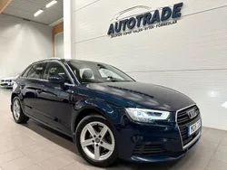 Blå Begagnad 2019 Audi A3 Sportback Proline Halvkombi | 157 900 kr (Marknadspris)