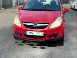 Röd Begagnad 2008 Opel Corsa Halvkombi | 27 500 kr (Bra pris)