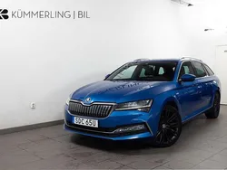 Blå Begagnad 2022 Skoda Superb LAURIN & KLEMENT Kombi | 314 900 kr (Marknadspris)