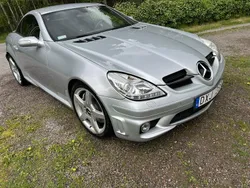 Silver Begagnad 2006 Mercedes SLK55 AMG AMG Cab | 265 000 kr